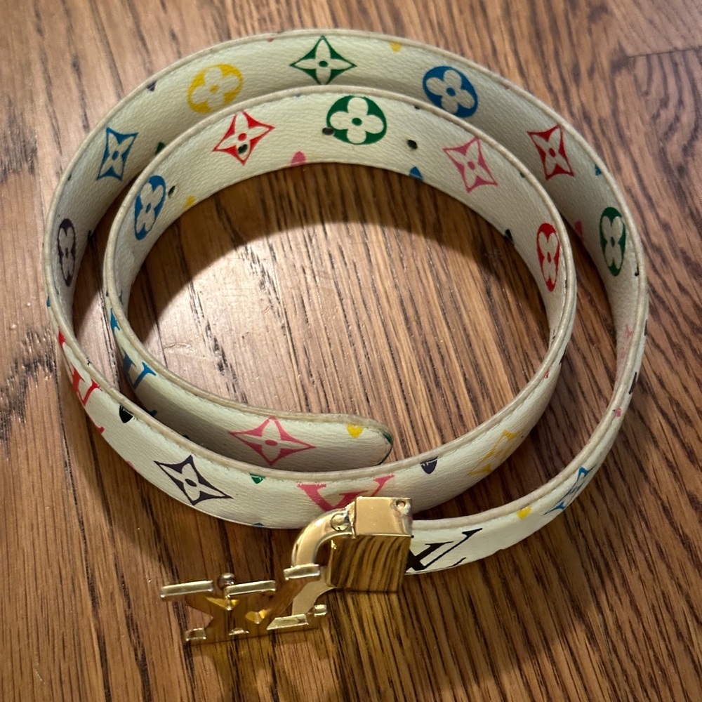 Monogram Belt - Picture 2 of 4